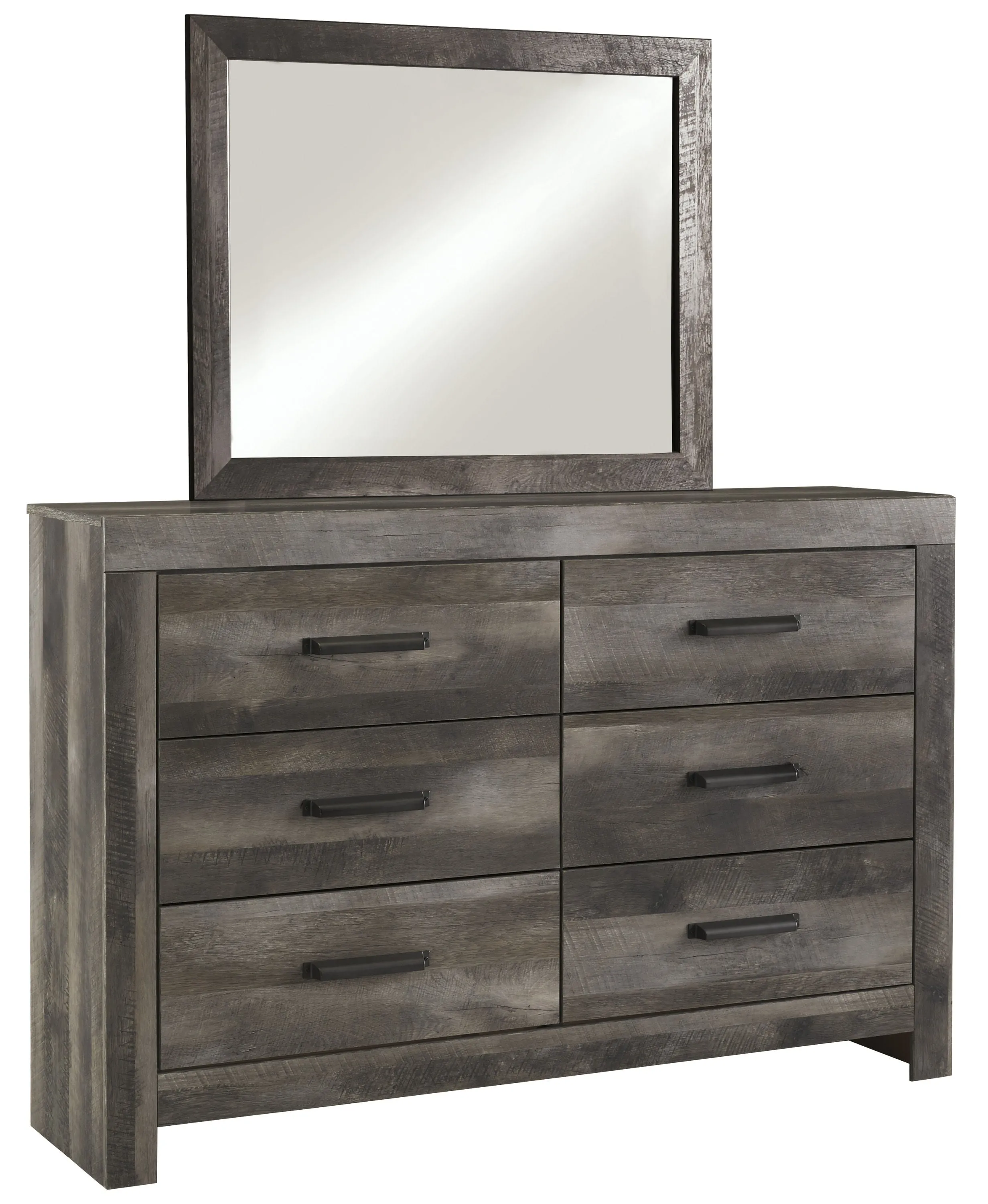 Kurkunde Gray Bedroom Mirror