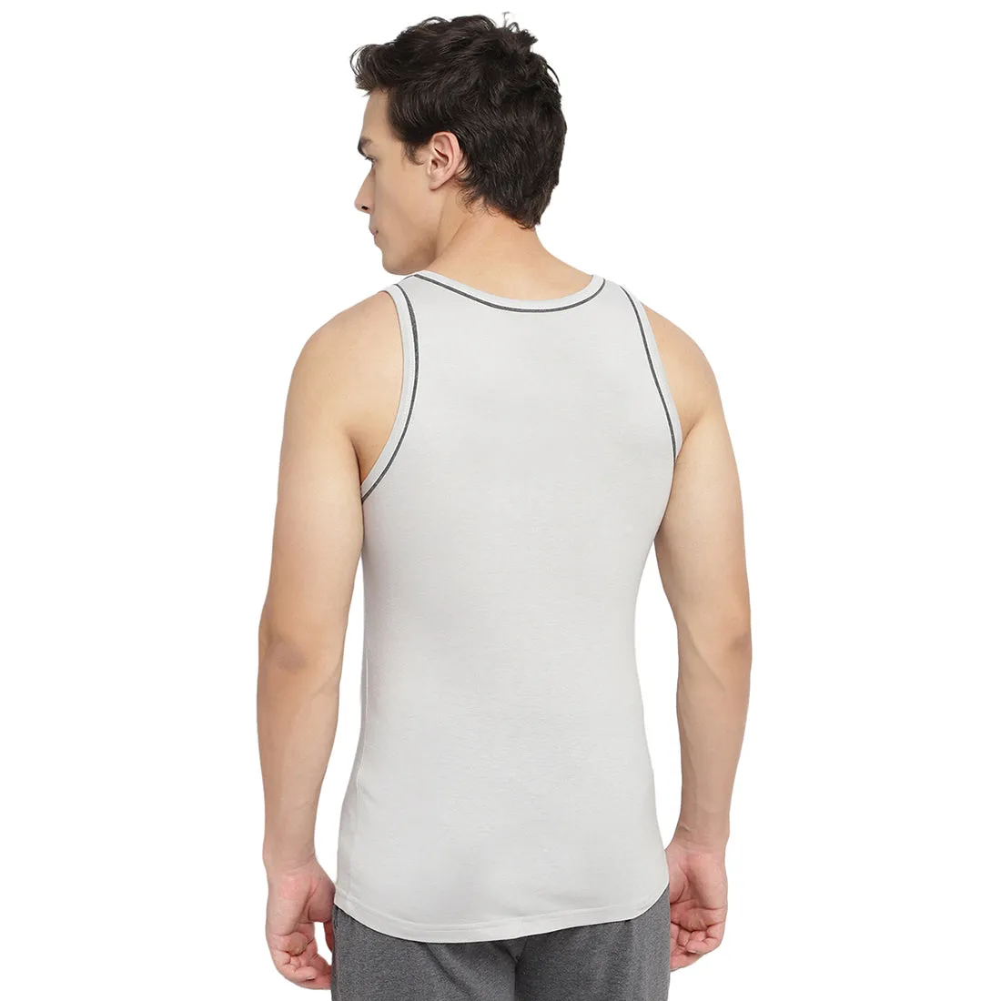 La Intimo 100% Cotton Innerwear Vest for Men