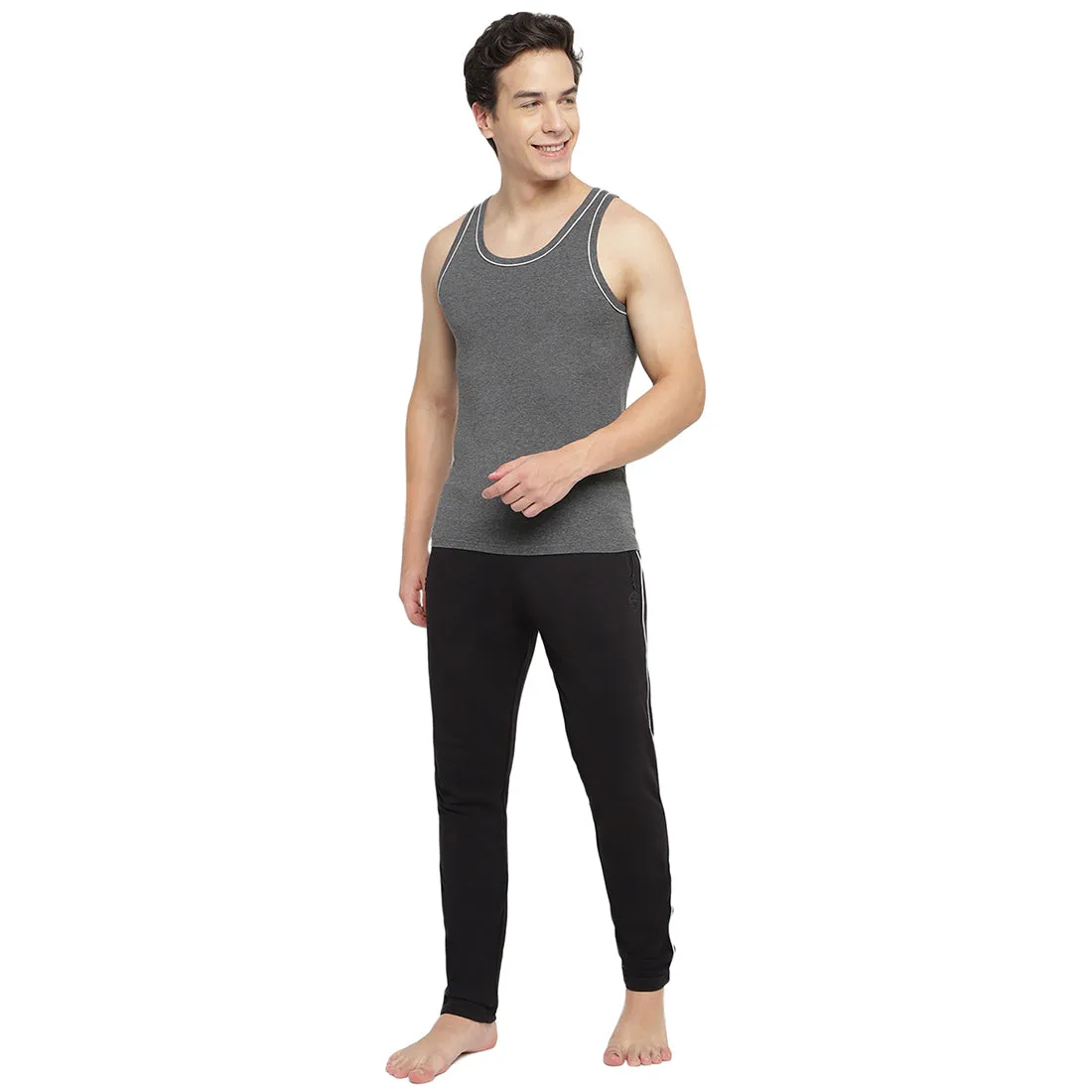 La Intimo 100% Cotton Innerwear Vest for Men