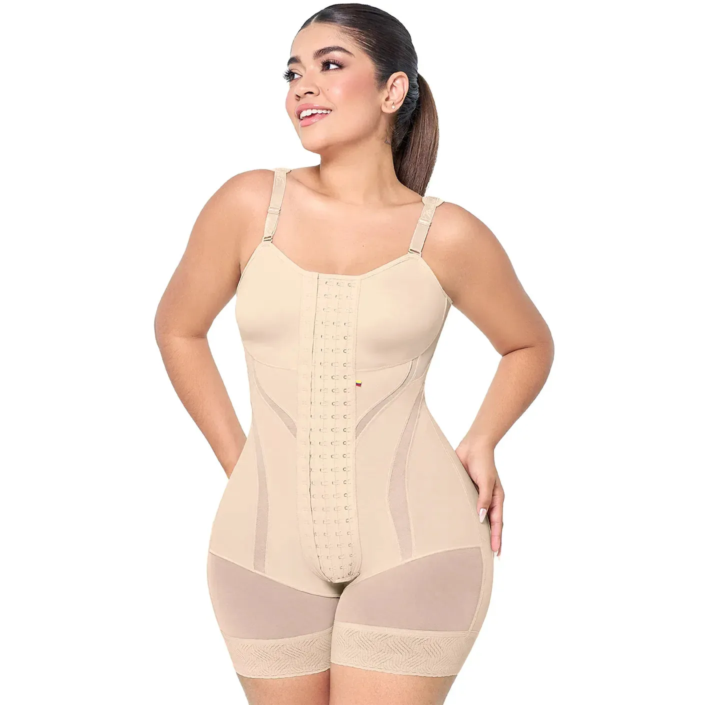 MARIAE XPC2530 Colombian Tummy Control Shapewear Bodysuit Compression Garment Fajas Colombianas