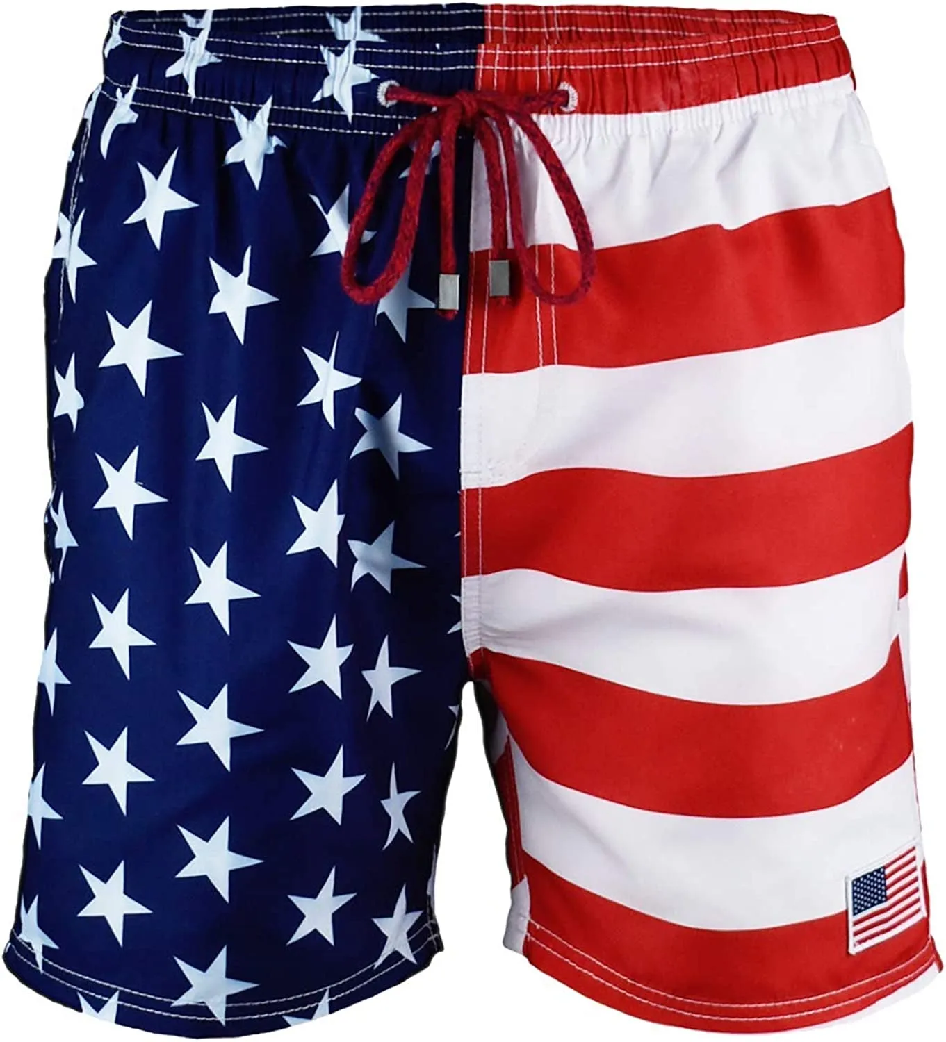 Men's American Flag Inspired Board Shorts