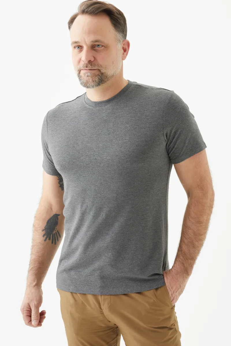 Men's Bamboo Cotton Short-Sleeve Crew Tee-All Sales Final