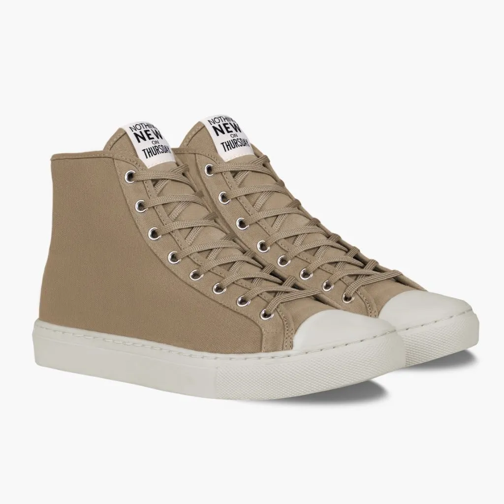 Men's Classic High Top | Field Tan x Off-White