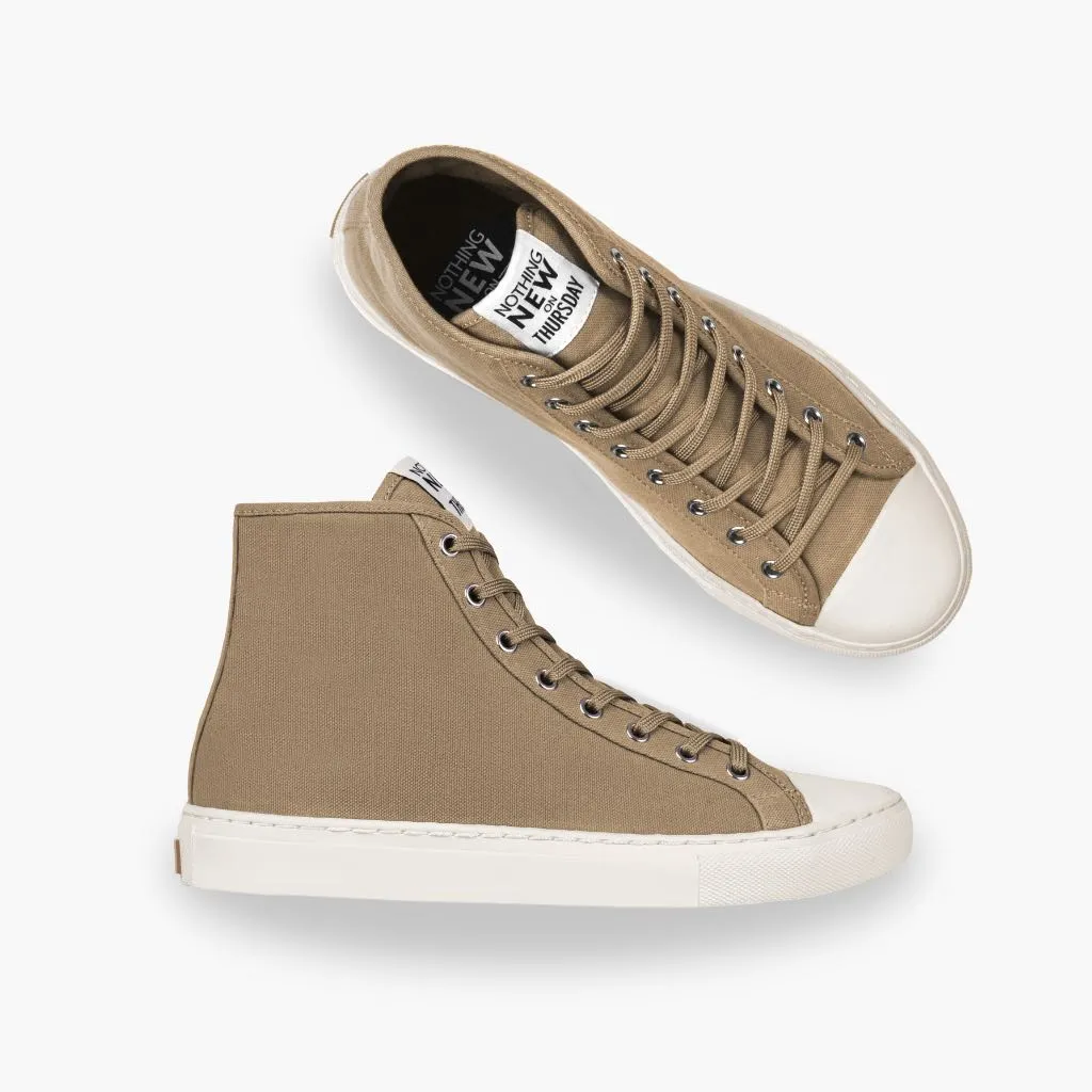 Men's Classic High Top | Field Tan x Off-White