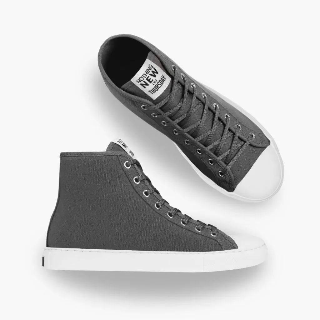 Men's Classic High Top | Grey x White