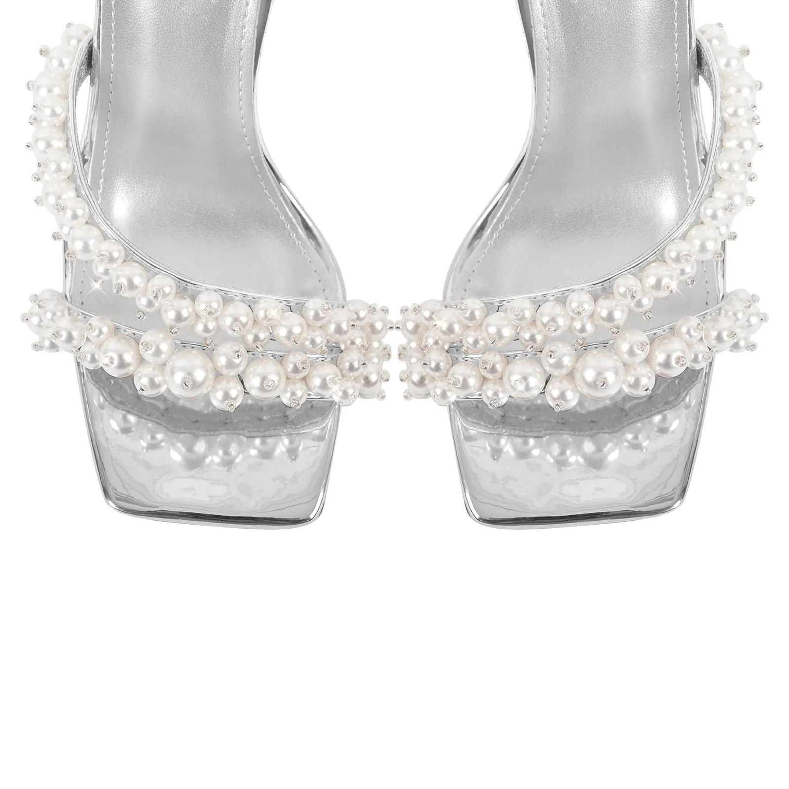 Pearl Ankle Strap Sandals