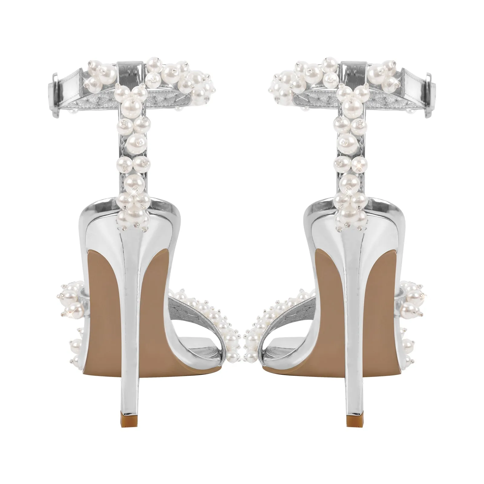 Pearl Ankle Strap Sandals