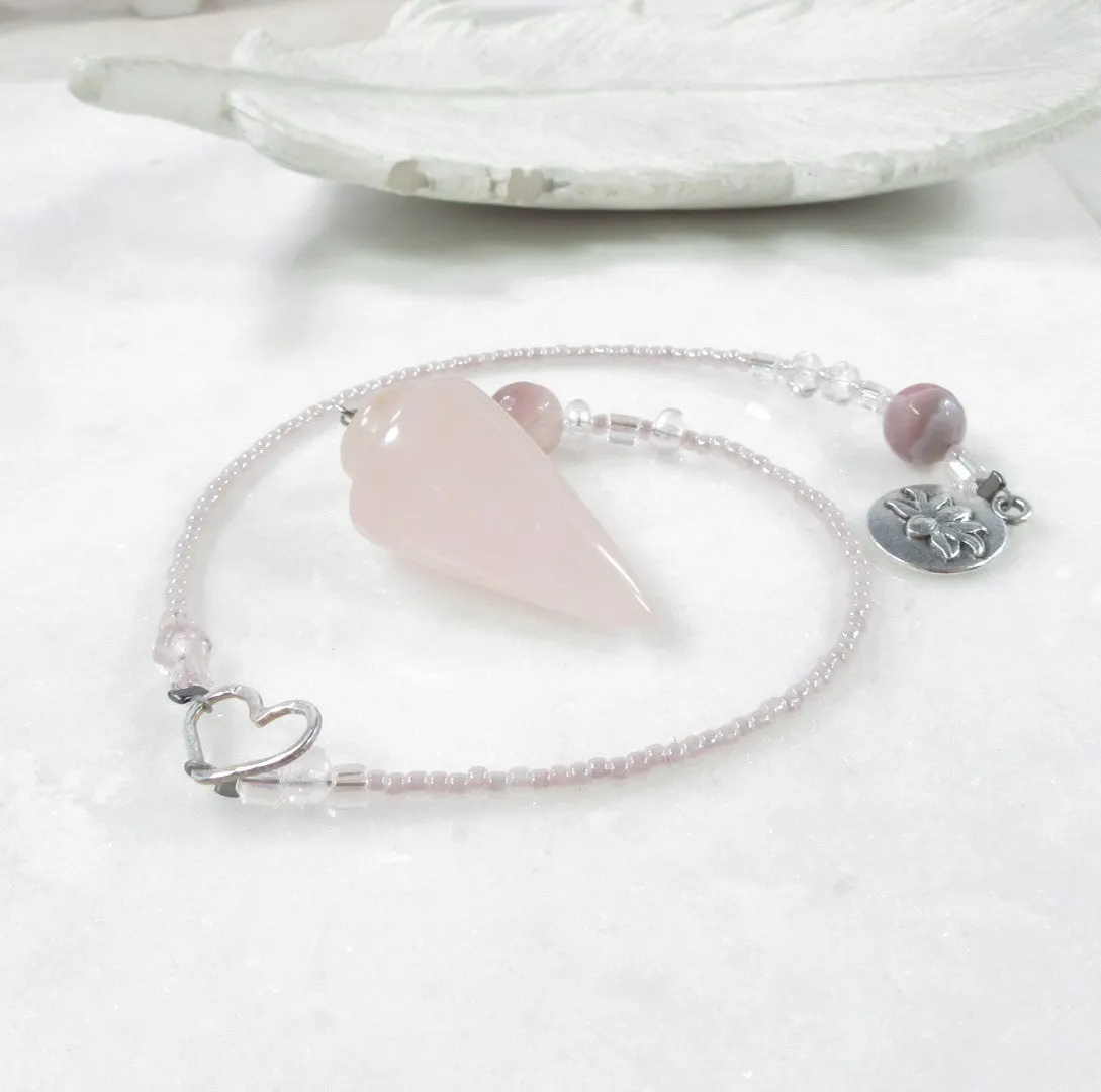 Pendulum Rose Quartz