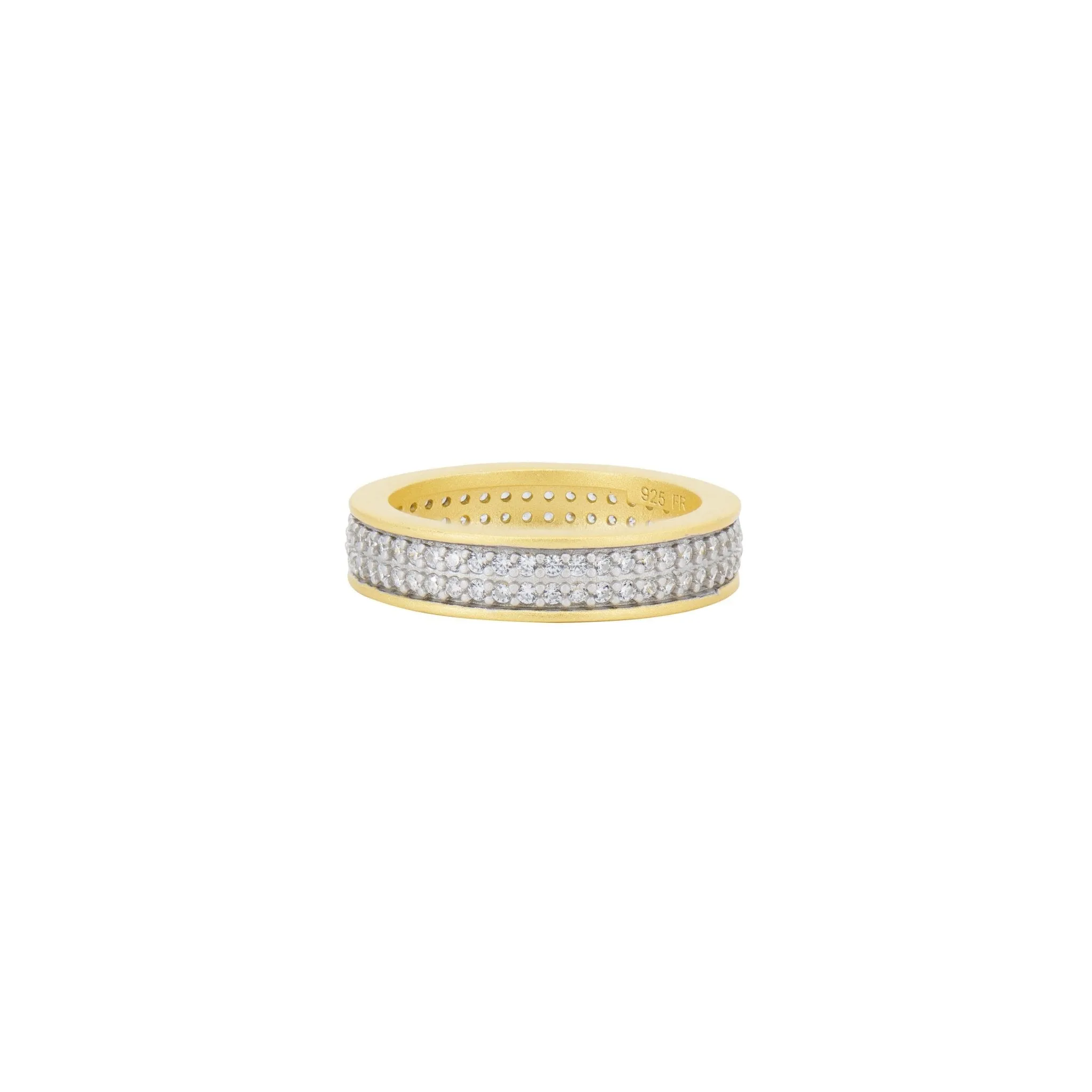 Petals in Bloom Textured 3-Stack Ring