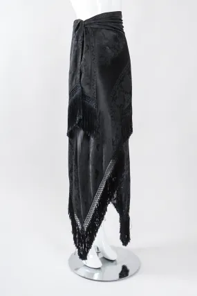 Piano Shawl Fringe Skirt