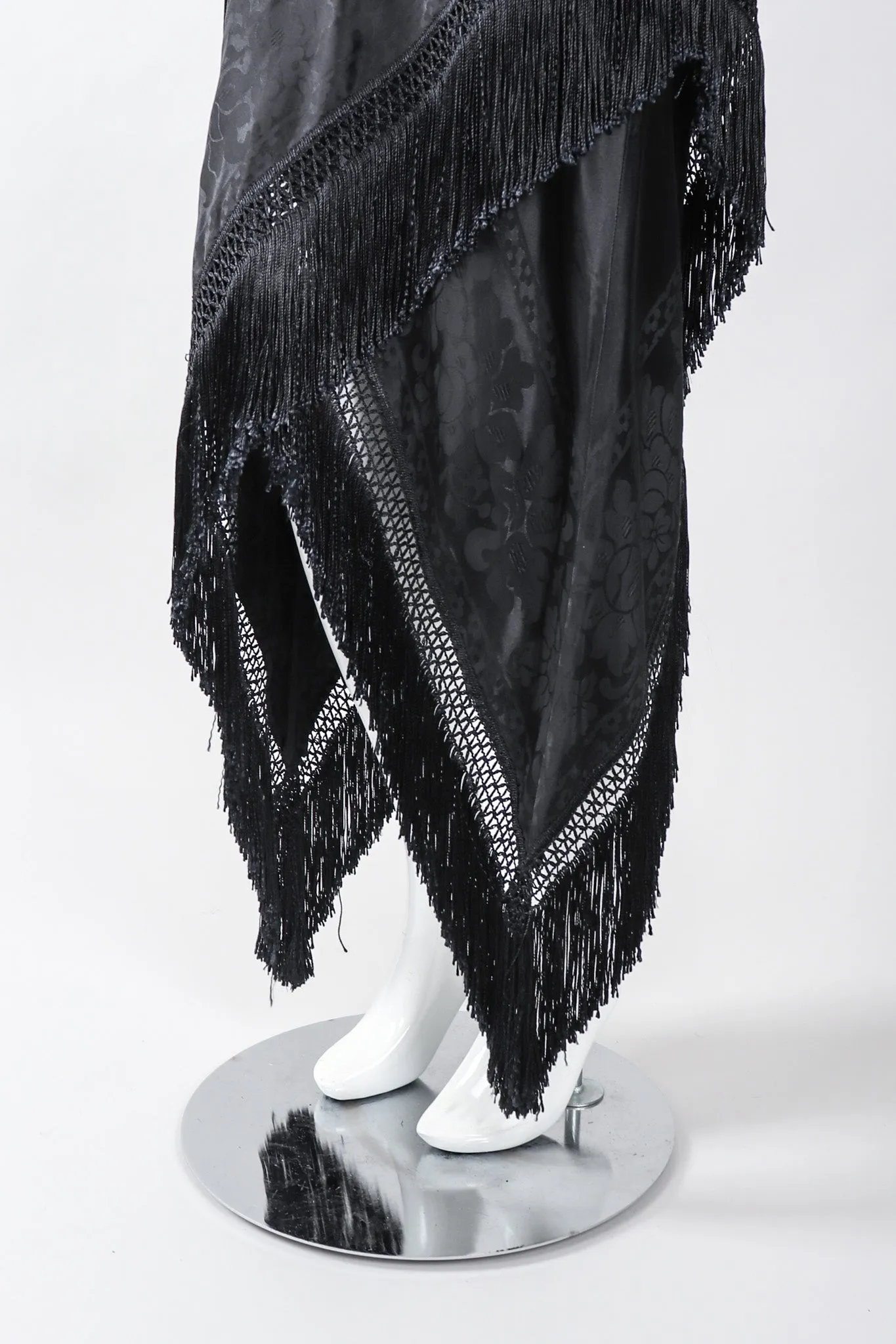 Piano Shawl Fringe Skirt