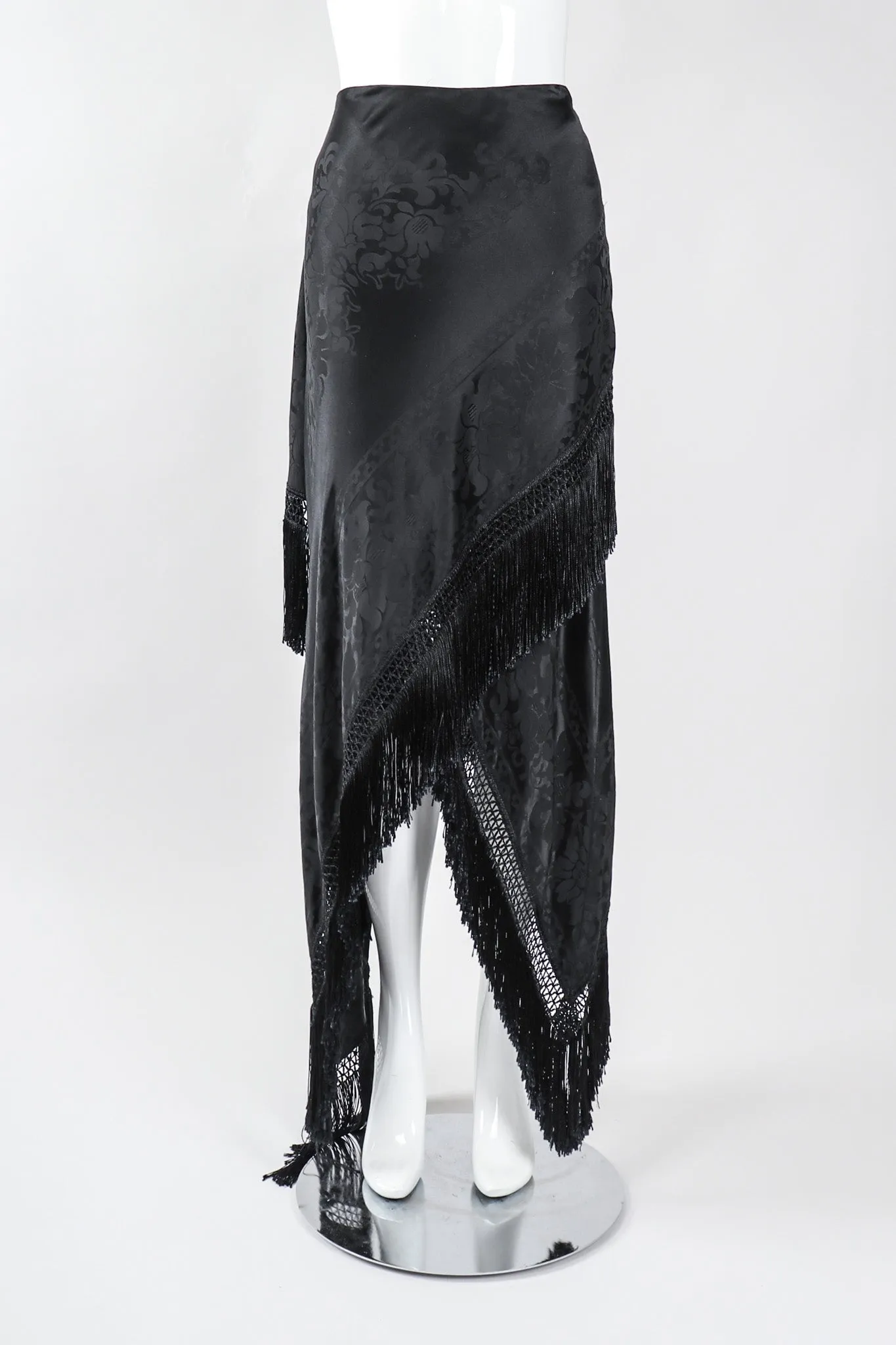 Piano Shawl Fringe Skirt