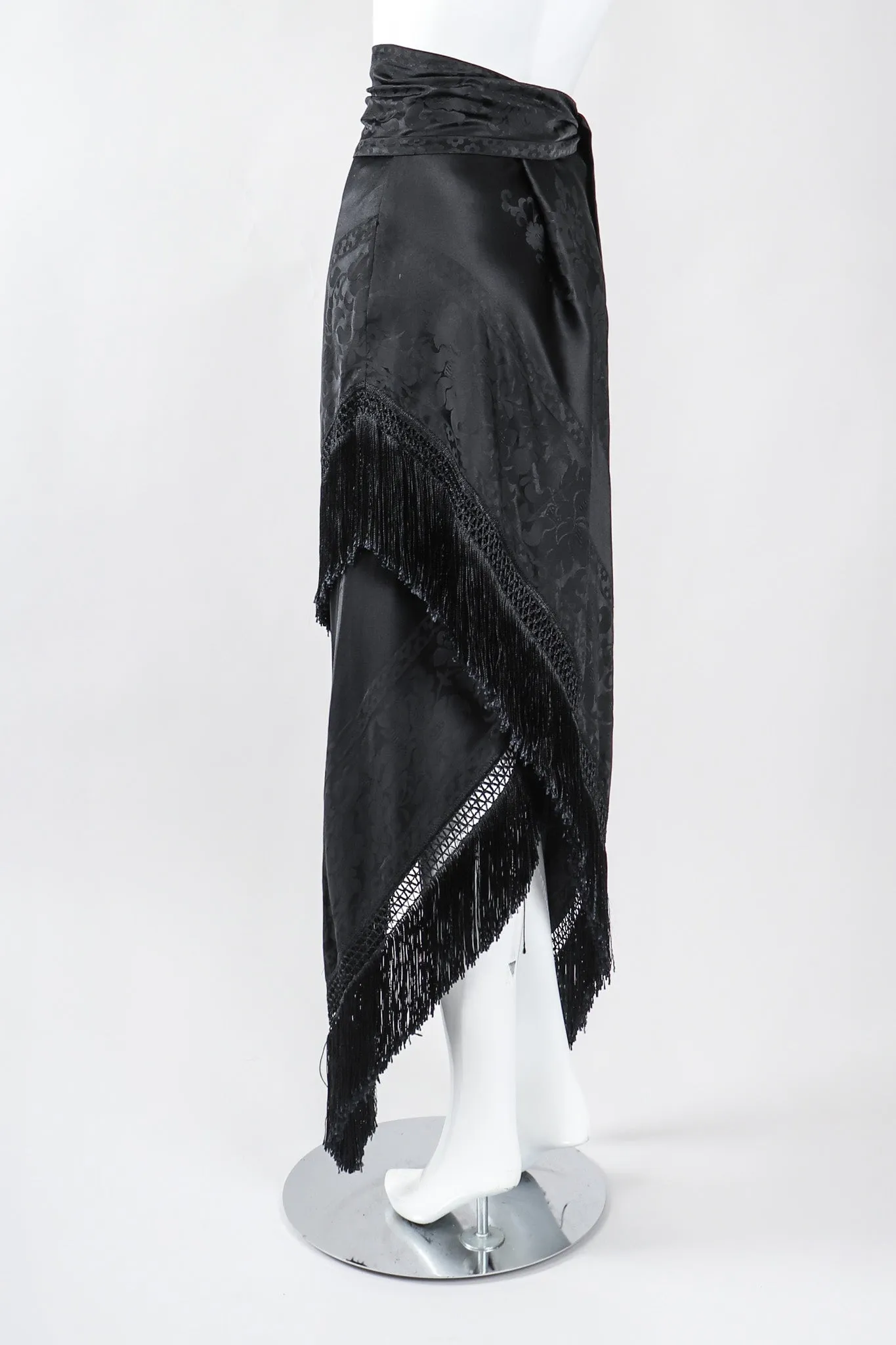 Piano Shawl Fringe Skirt