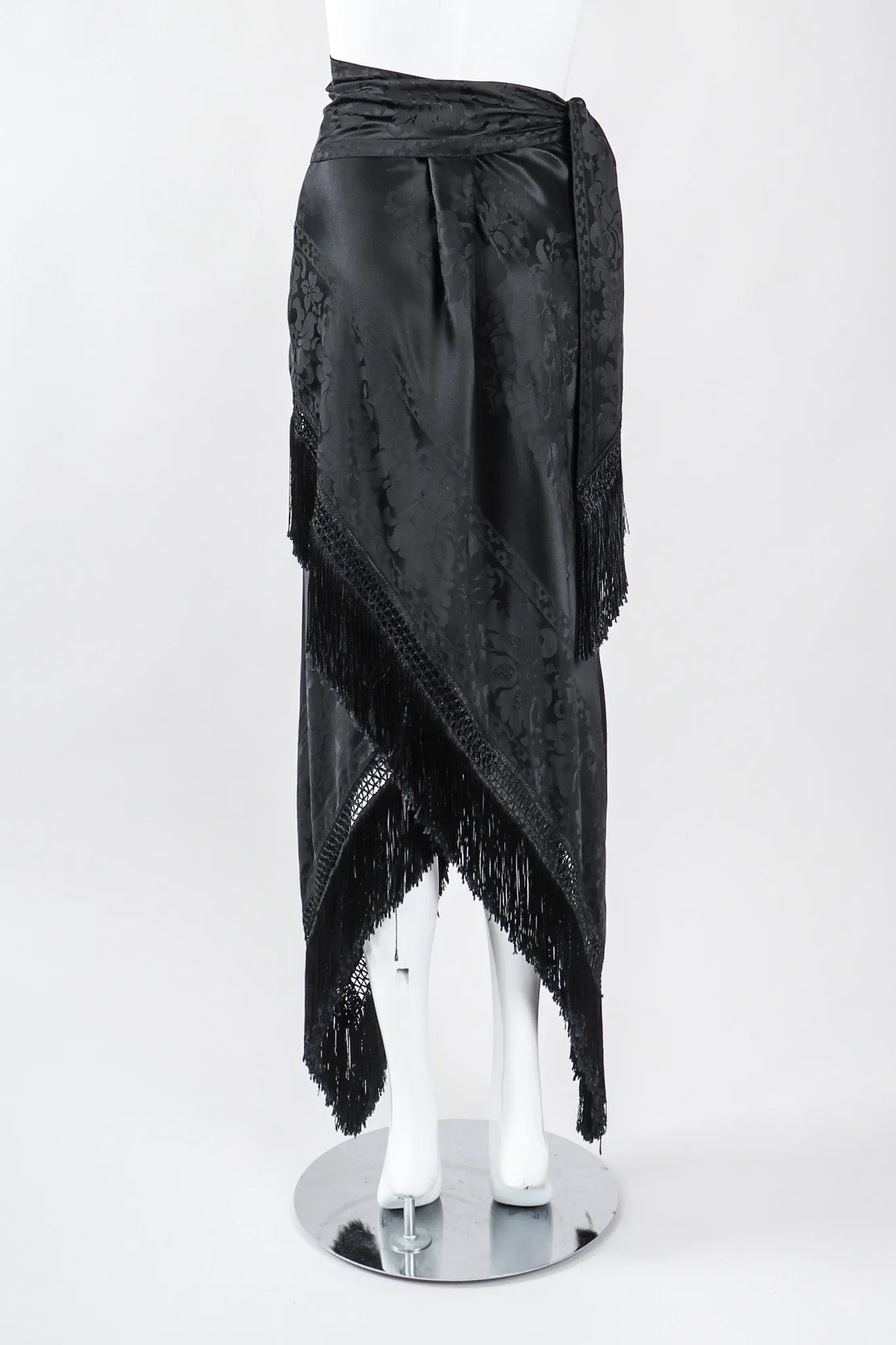 Piano Shawl Fringe Skirt