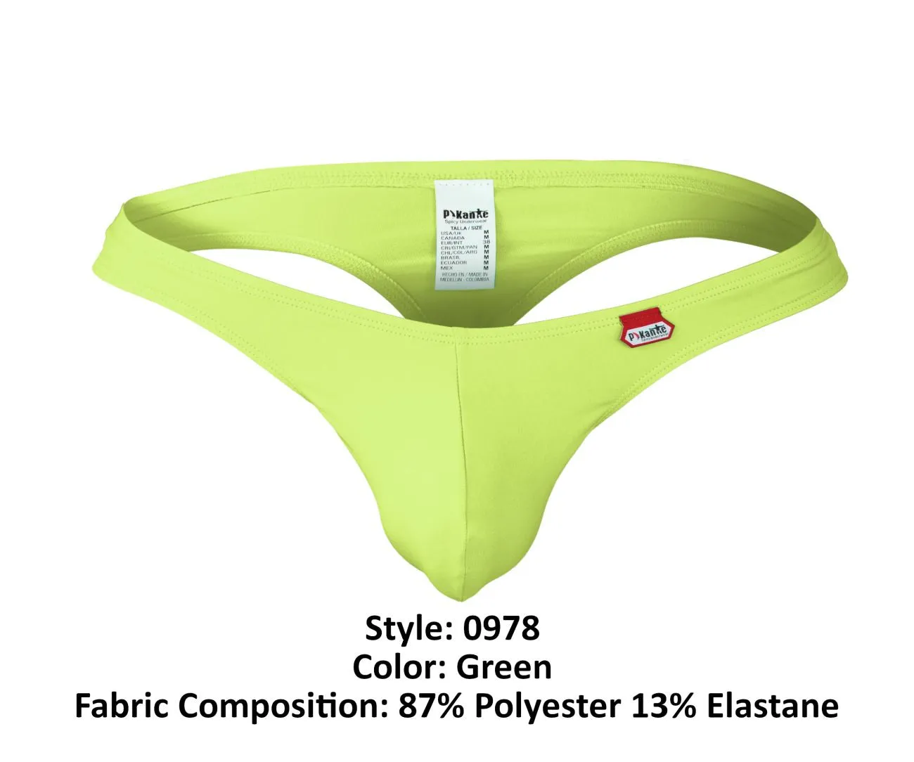 Pikante PIK 0978 Angola Thongs Color Green