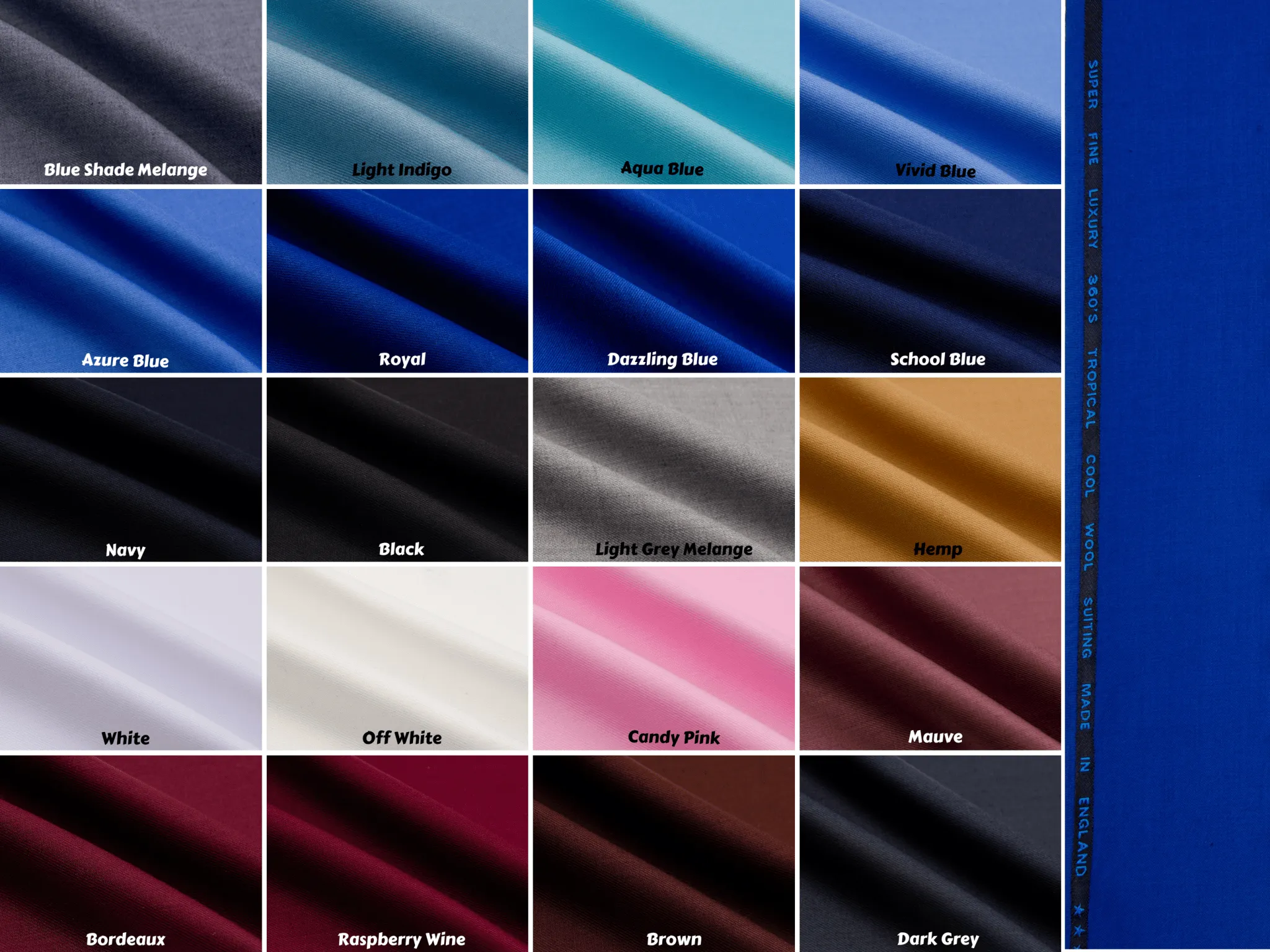 Premium Quality Viscose Blended Suiting Fabric