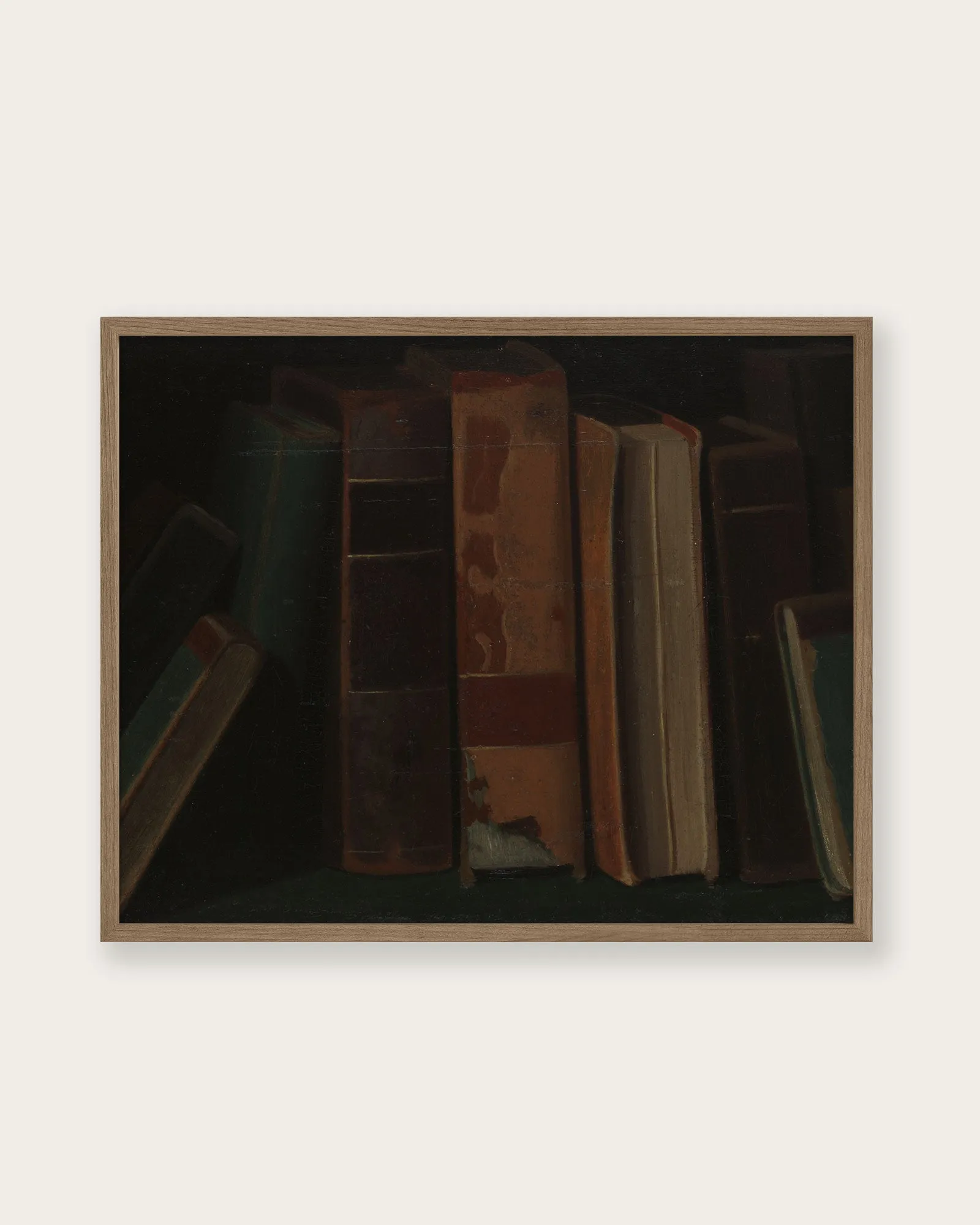 "Nine Books" Art Print