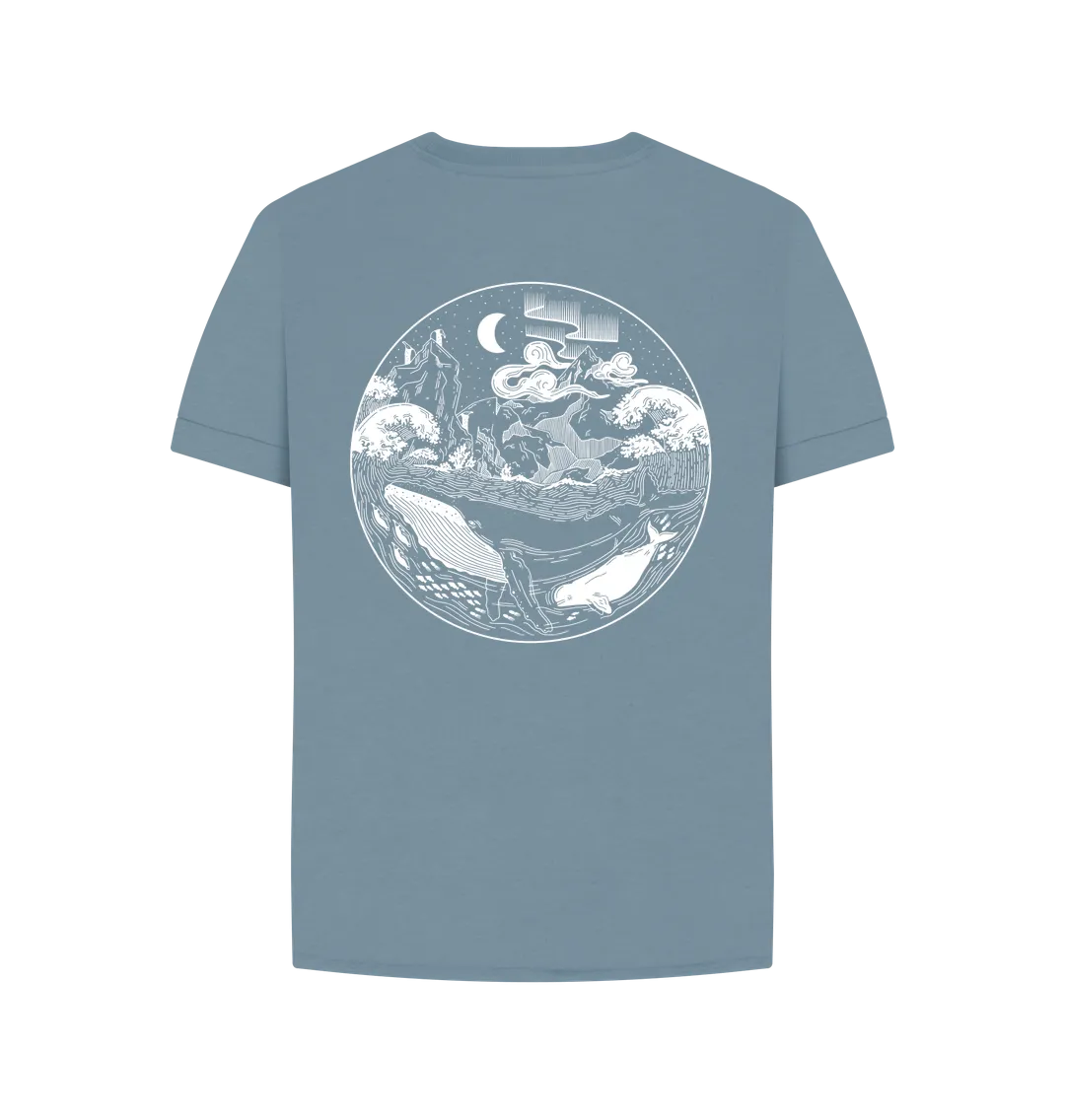 Rapanui x BBC Earth Women's Polar Wilderness T-shirt