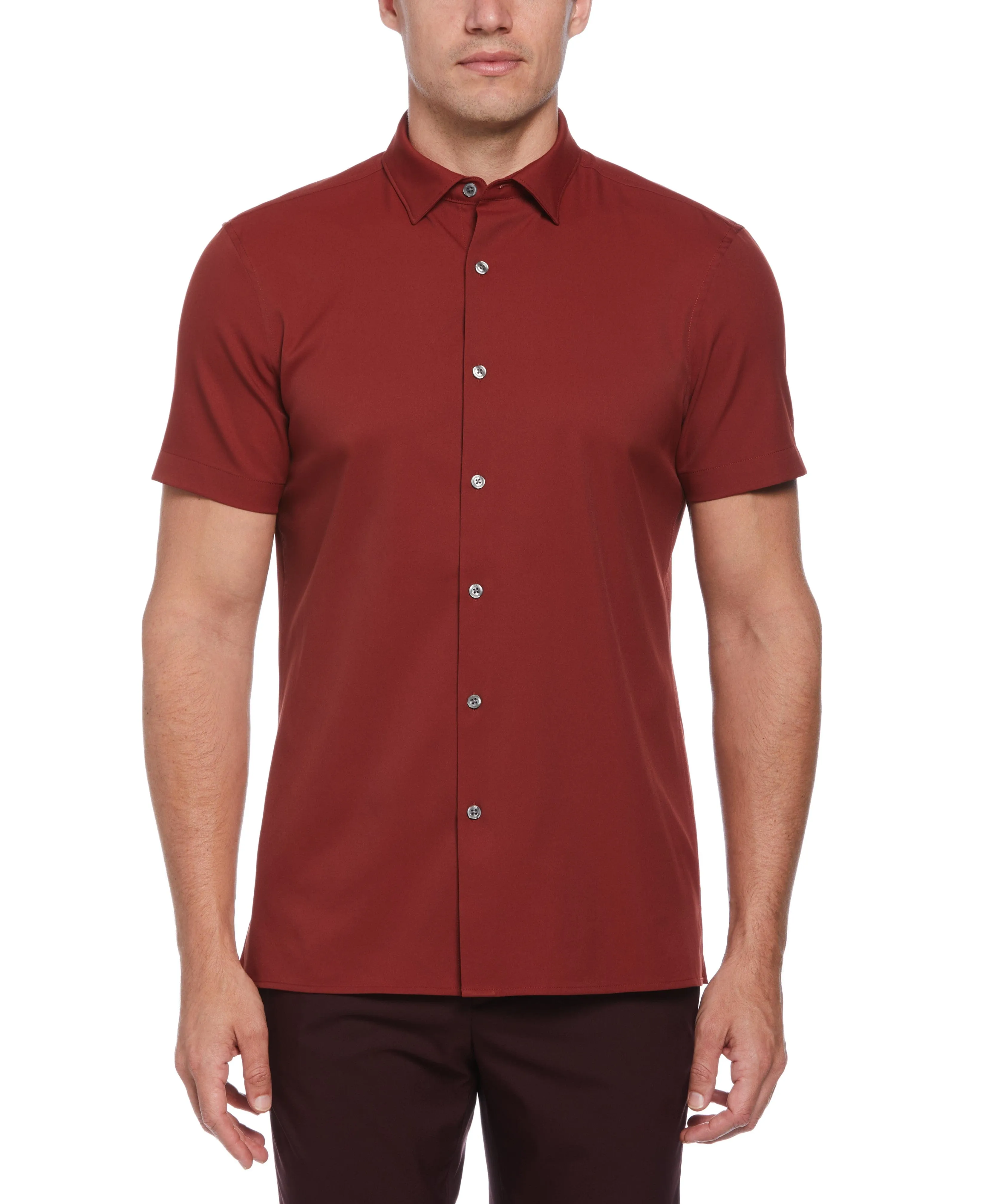 Slim Fit Total Stretch Solid Shirt