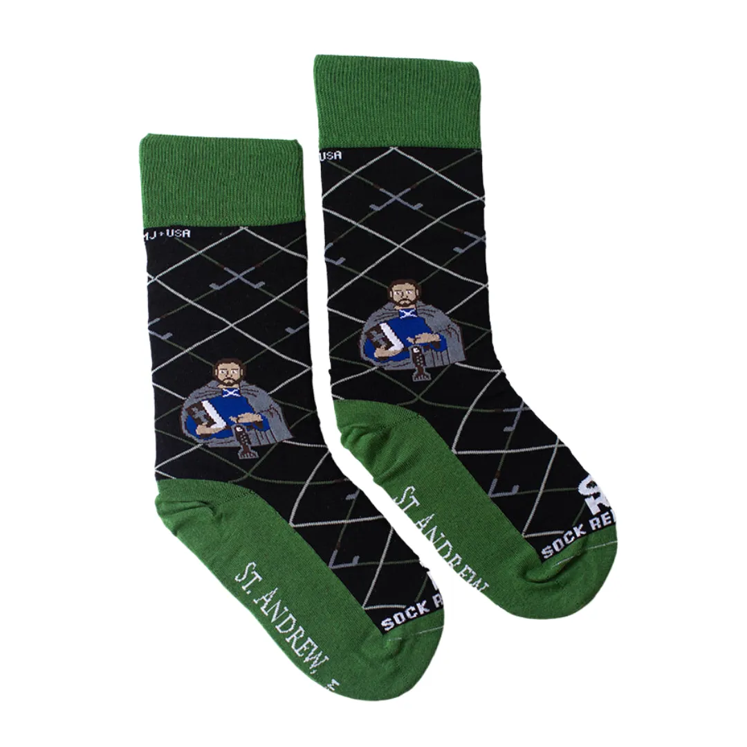 St. Andrew Adult Socks