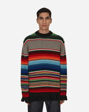 Stripe Crewneck Sweater Multicolor