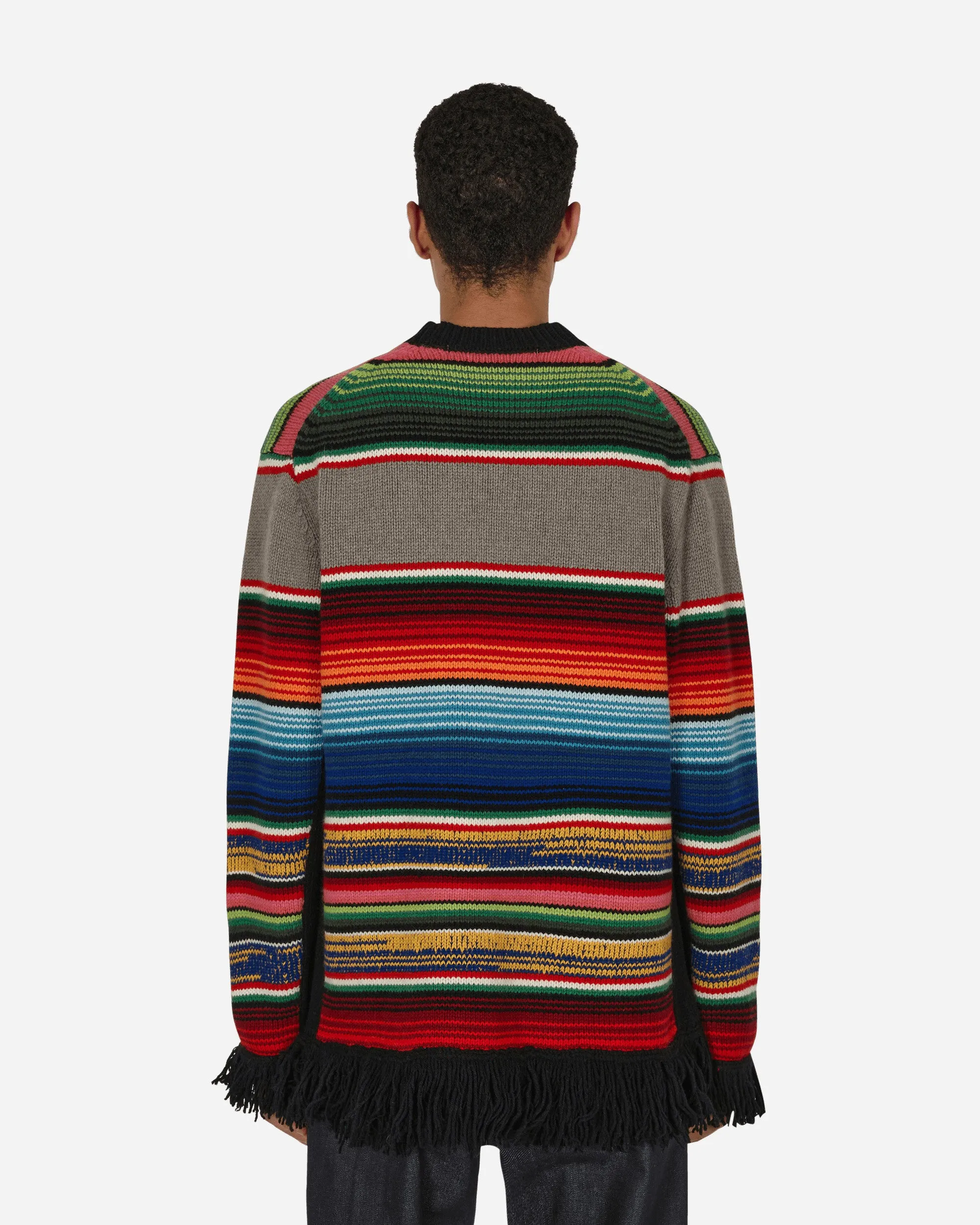 Stripe Crewneck Sweater Multicolor