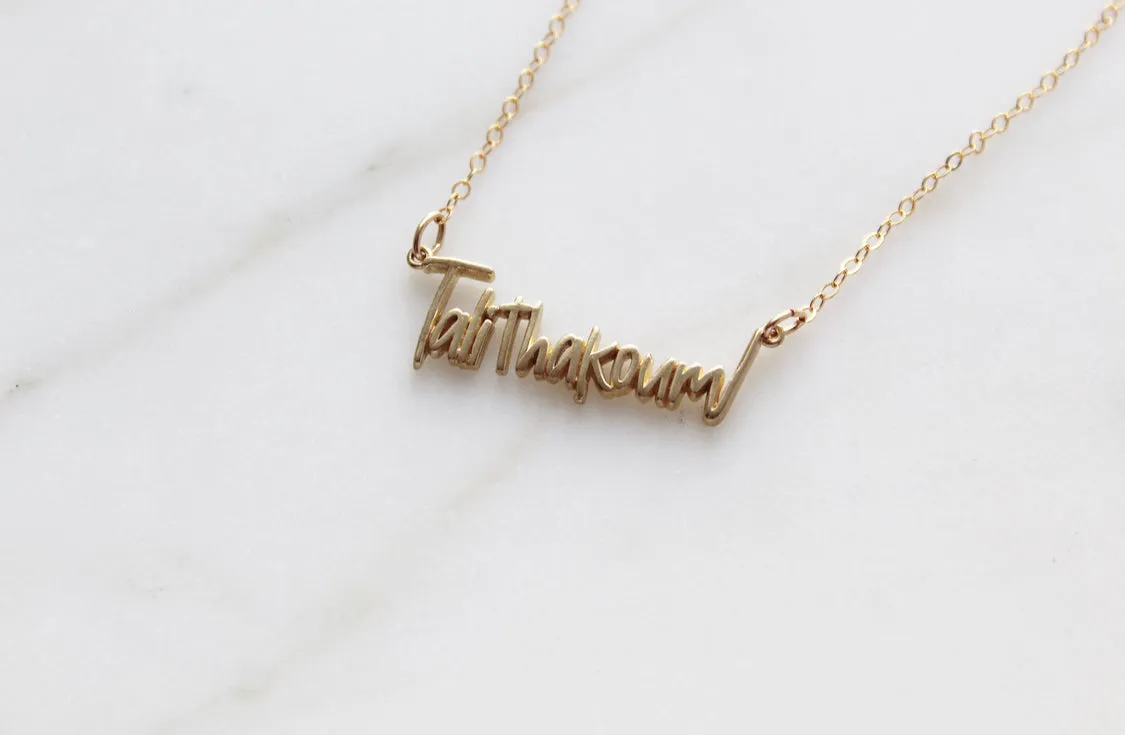 Talitha Koum necklace