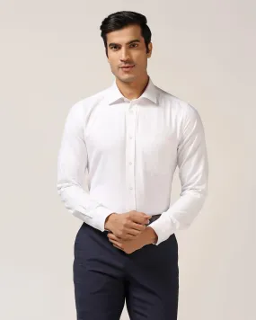 Temp Tech Formal White Solid Shirt - Antony