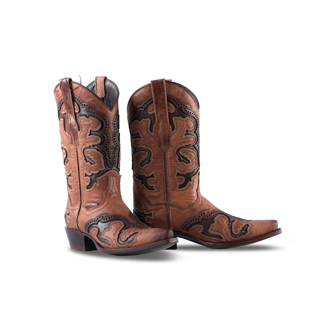 Texas Country Womens Western Boot Matdoog San Retro E716