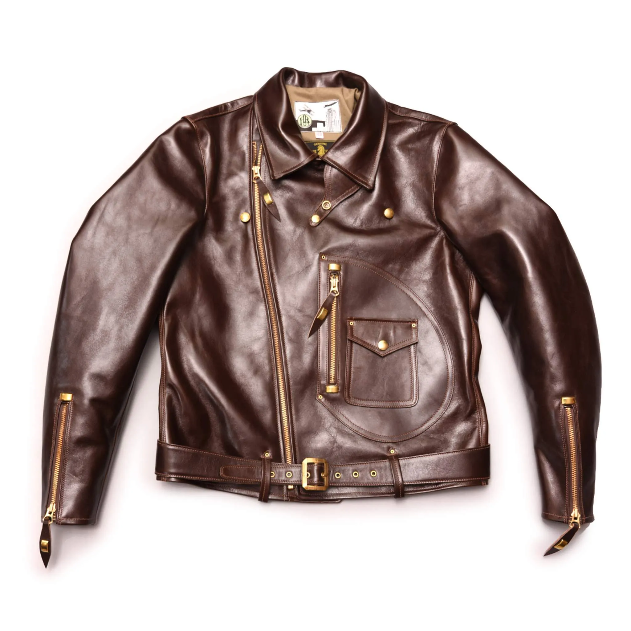 The Avro - Dark Brown Shinki Horsehide Oil Finish