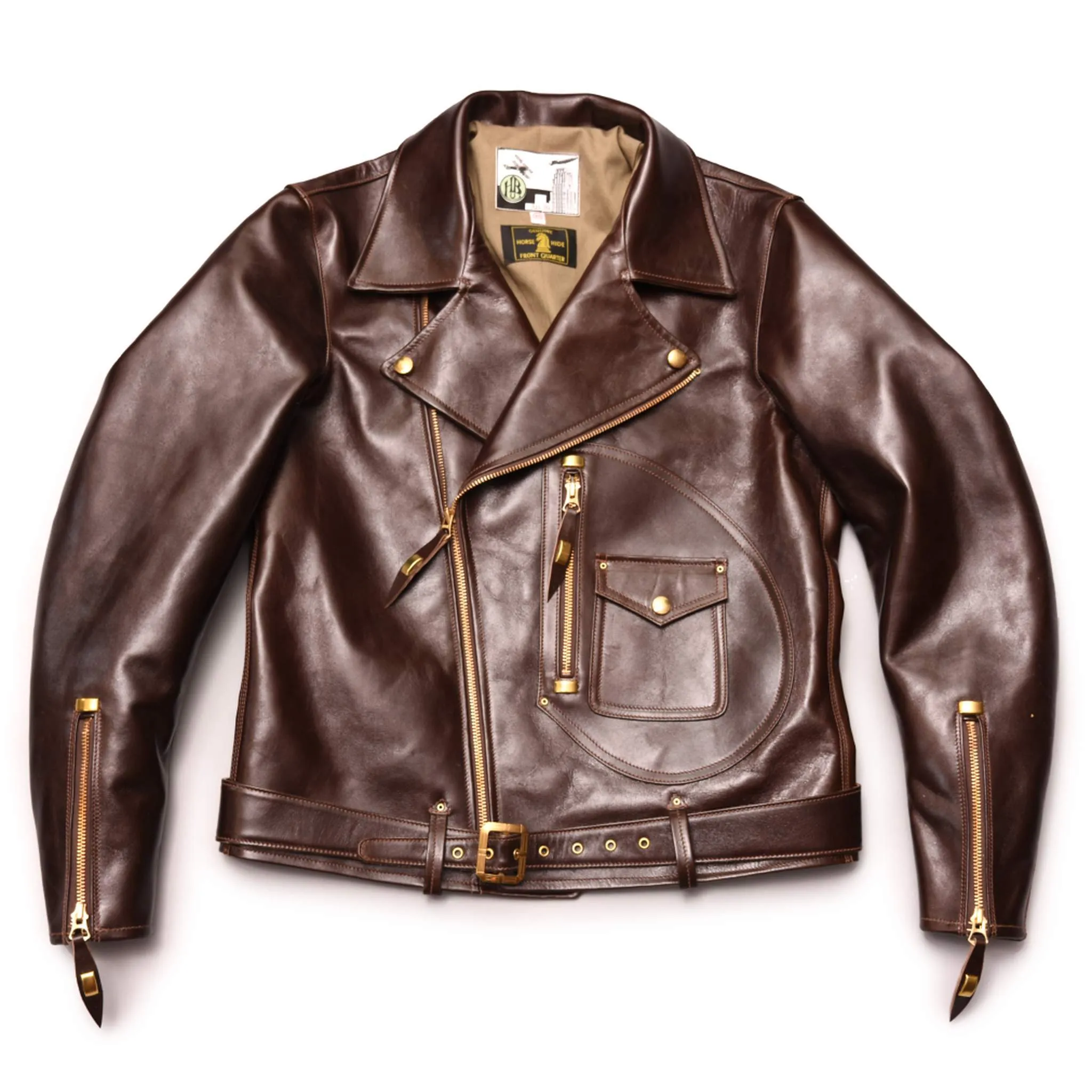 The Avro - Dark Brown Shinki Horsehide Oil Finish