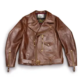 The Avro - Medium Brown Shinki Horsehide Oil Finish