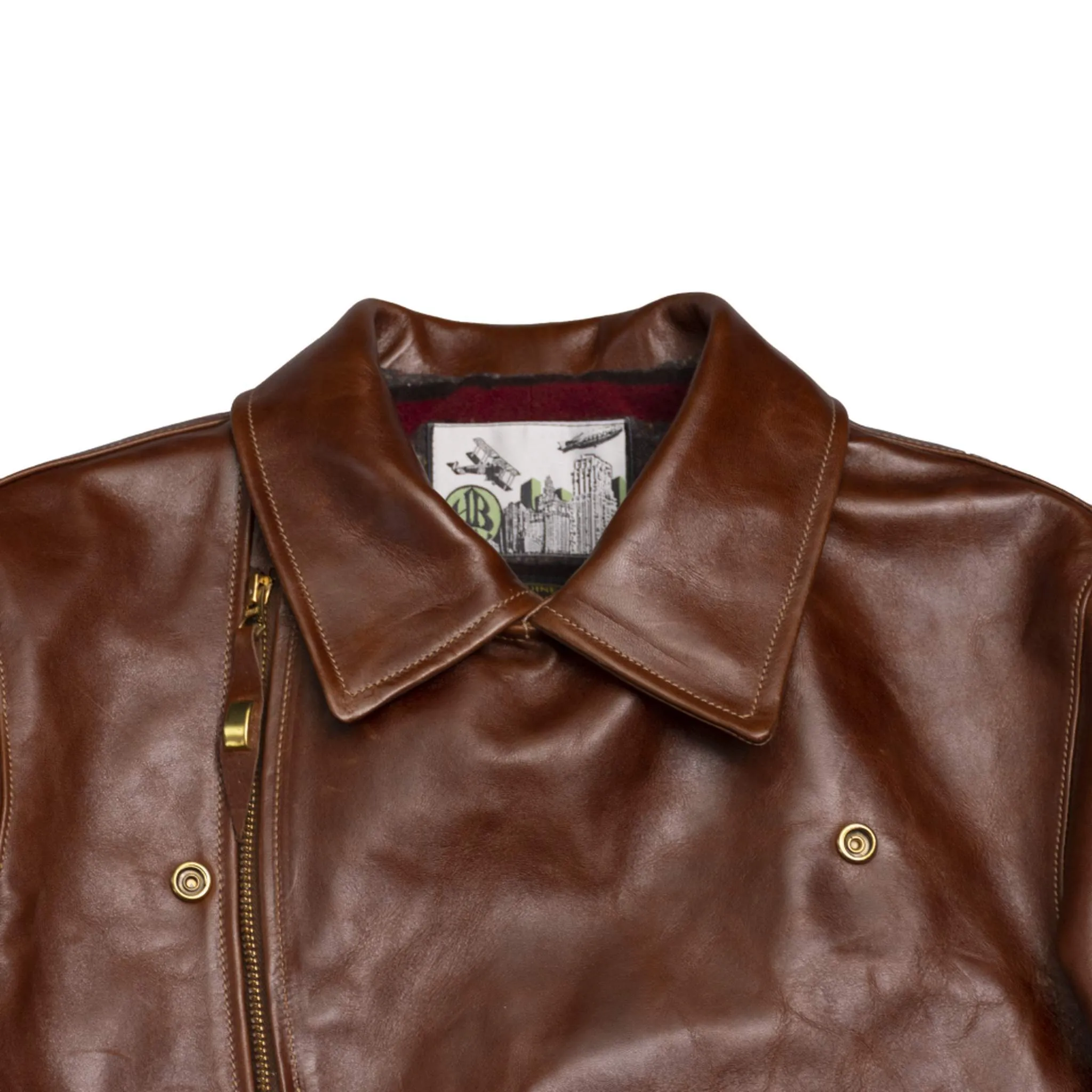 The Avro - Medium Brown Shinki Horsehide Oil Finish