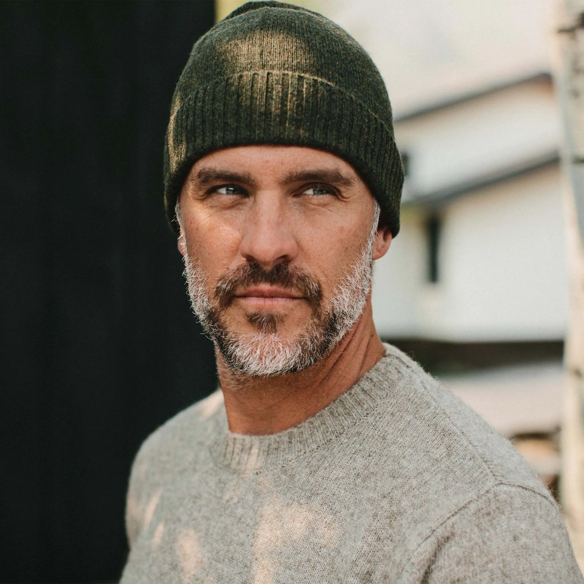 The Lodge Beanie in Heather Forest