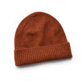 The Lodge Beanie in Rust