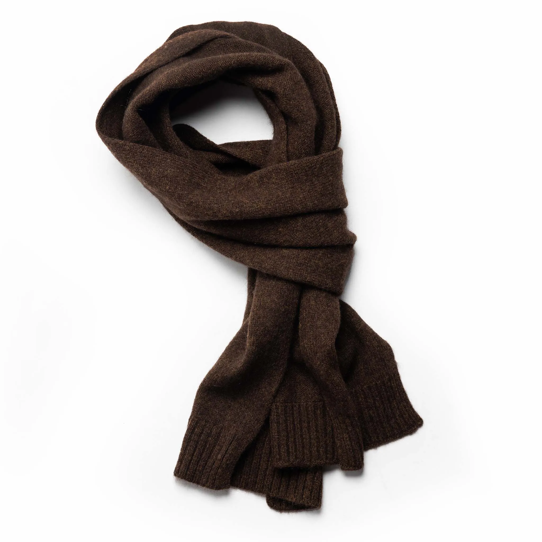 The Lodge Scarf in Coffee