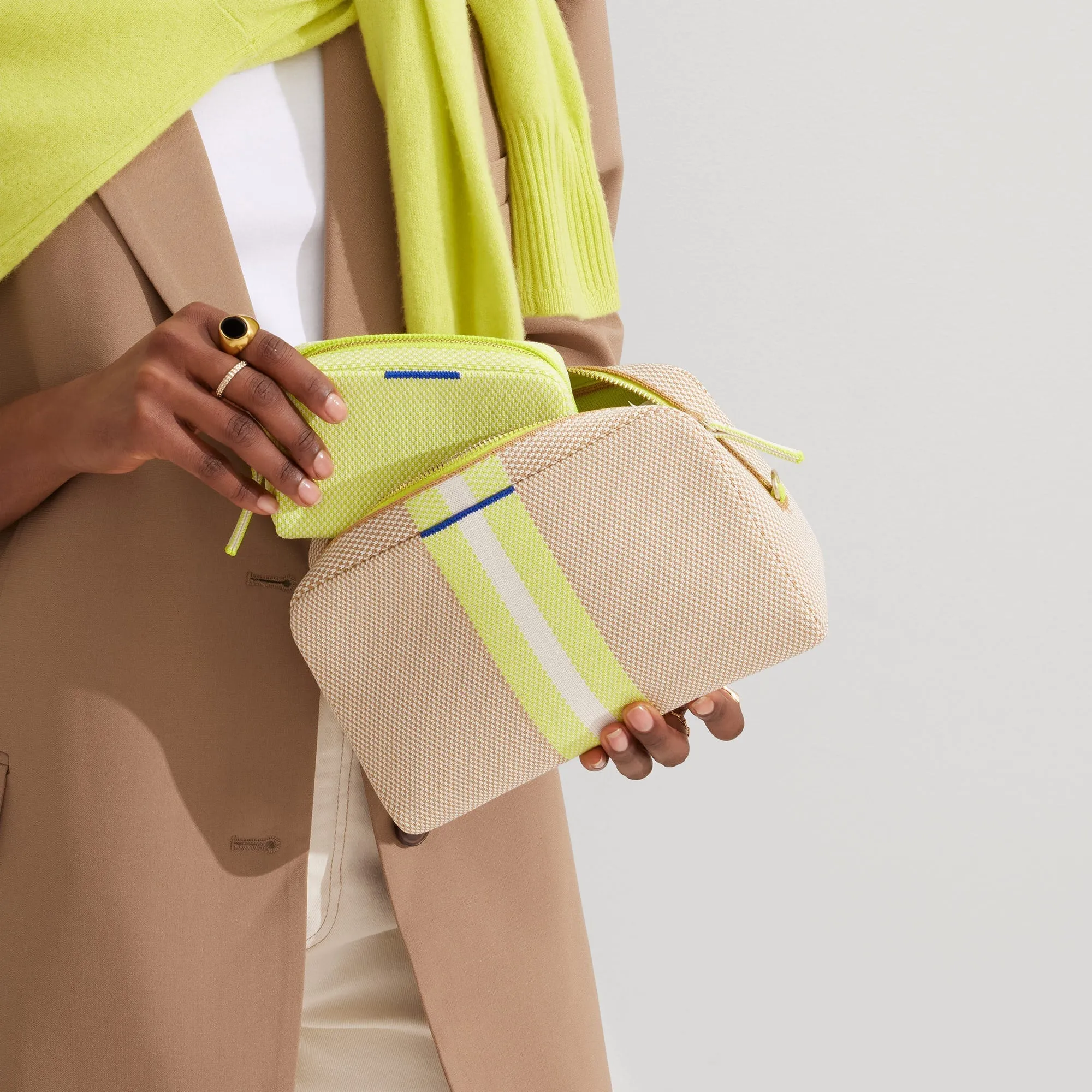 The Universal Pouch Set - Spring Colorblock