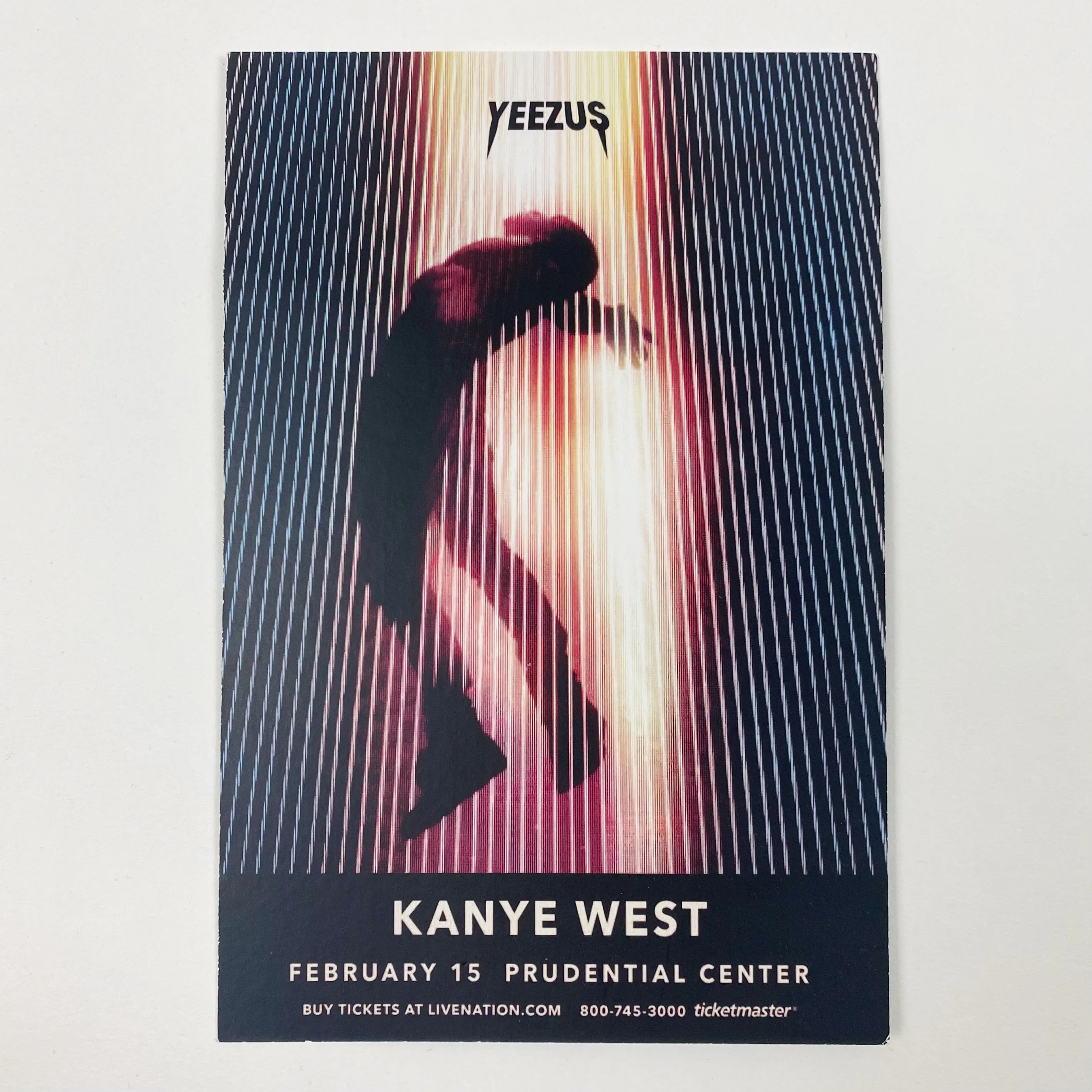 Yeezus Tour 2013 Black Friday Promotional Print